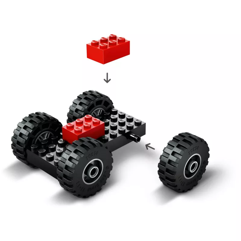 LEGO City 60450 Žltý kolesový nakladač