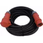 Predlžovací napájací kábel PSSO 32A CEE 5x6 mm² 25 m červený