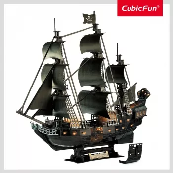 3D LED puzzle Queen Annes L522H — dekoratívna osvetlená stavebnica s LED osvetlením