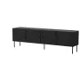Cama 4D TV skrinka PALAZZO BIS 201x40x60 čierna matná