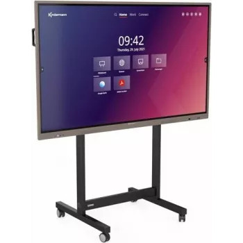 TV stojan Kindermann 4004000200 2,18 m 100 kg čierny