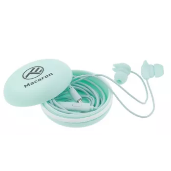 Headset Tellur In-Ear slúchadlá Macaron modré TLL162132