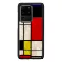 Ochranné puzdro iKins pre Samsung Galaxy S20 Ultra — Mondrian čierne