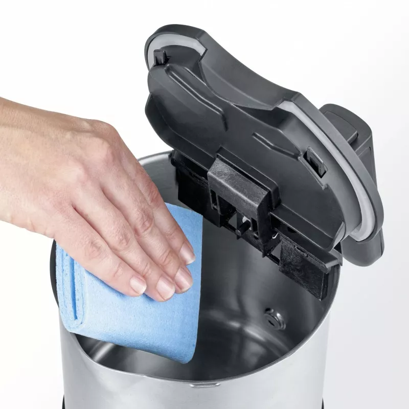 Severin WK 3409 Kanvica na vodu 1,7 l čierna - nehrdzavejúca oceľ 2200 W (WK 3409)