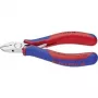 Knipex elektronické bočné nožnice dĺžka 115 mm forma 1 skosenie áno 2C rukoväť zrkadlovo leštené