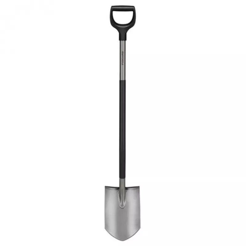 Fiskars ergonomický rýľ, sivý (1067511)