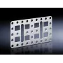 Rack plech Rittal 4532.000, nehrdzavejúca oceľ, 110×60 mm, balenie 4 ks