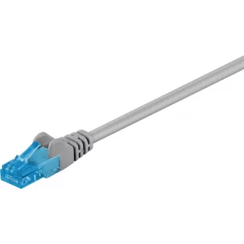 Goobay CAT 6a patch kábel, U/UTP, sivý, 50 m – LSZH bezhalogénový, meď (55429)