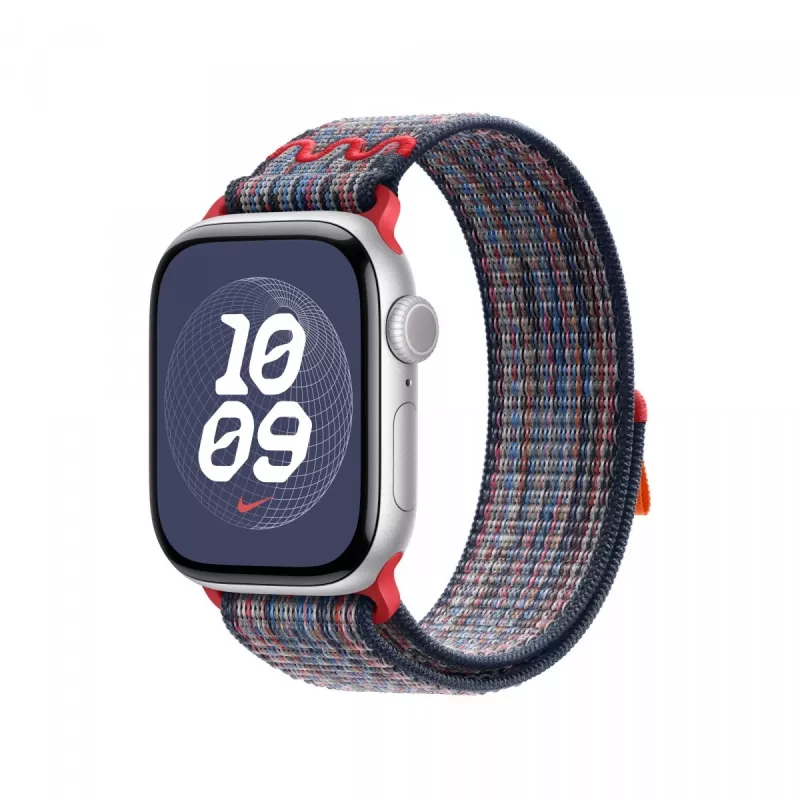 40 mm modrý/červený Nike Sport Loop