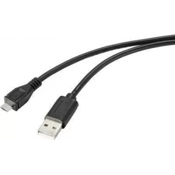 Renkforce RF-4716836 USB kábel čierny