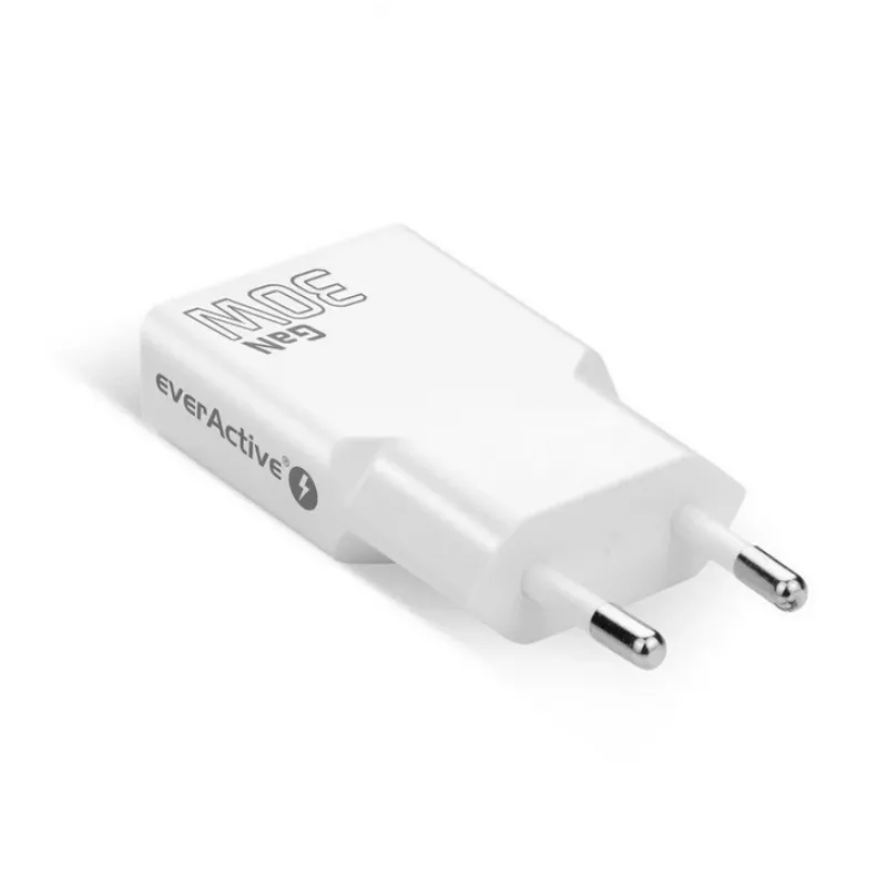 Univerzálna USB nástenná nabíjačka everActive SC-380Q Super slim QC 3.0 – Quick Charge 3.0, kompaktný dizajn