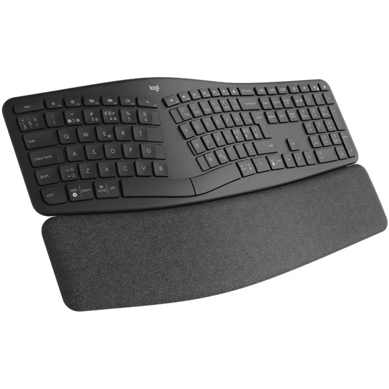 Logitech ERGO K860 - klávesnica - bezdrôtová - 2,4 GHz, Bluetooth 5.0