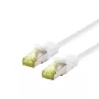 LOGON TCR6ASS050WH prepojovací kábel SSTP Cat6a, 5 m, AWG26, LSOH, biely