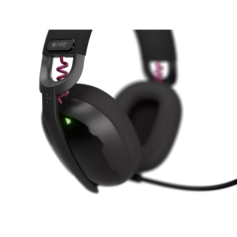 Genesis herný headset | Fury Fukiya F6 | Bluetooth | Over-Ear | mikrofón | bezdrôtový | čierny