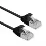 ROLINE DataCenter – patch kábel – RJ-45 (M) na RJ-45 (M) – 2 m – U/FTP – CAT 6a – bezhalogénový, zaliate, ochrana západky, krútený, 10 Gigabit Ethernet – čierna, pantone 3C (21.15.3355)