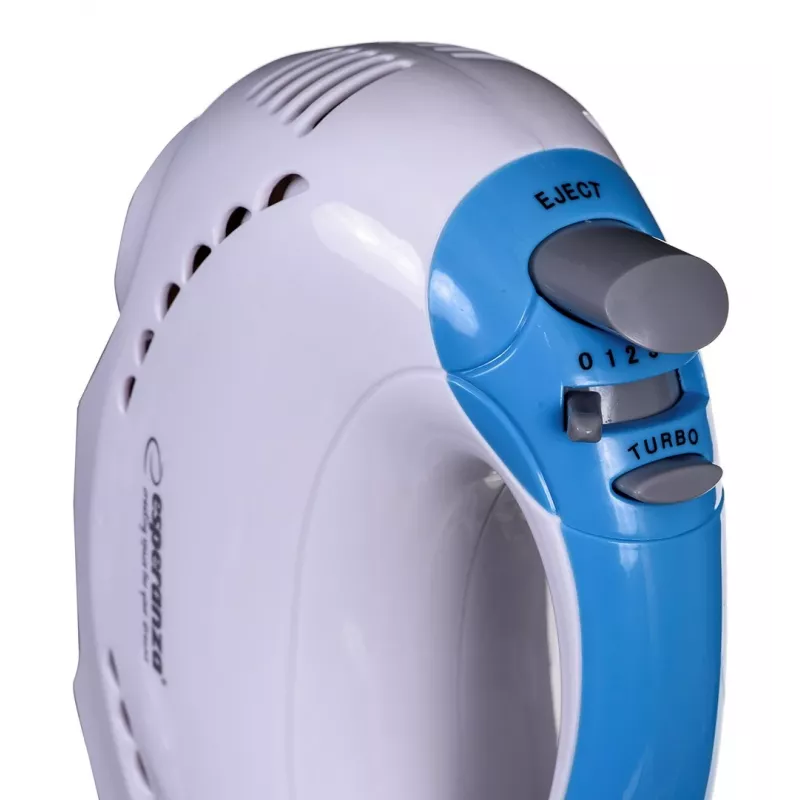 Esperanza EKM010 ručný mixér 300 W svetlomodrá, biela