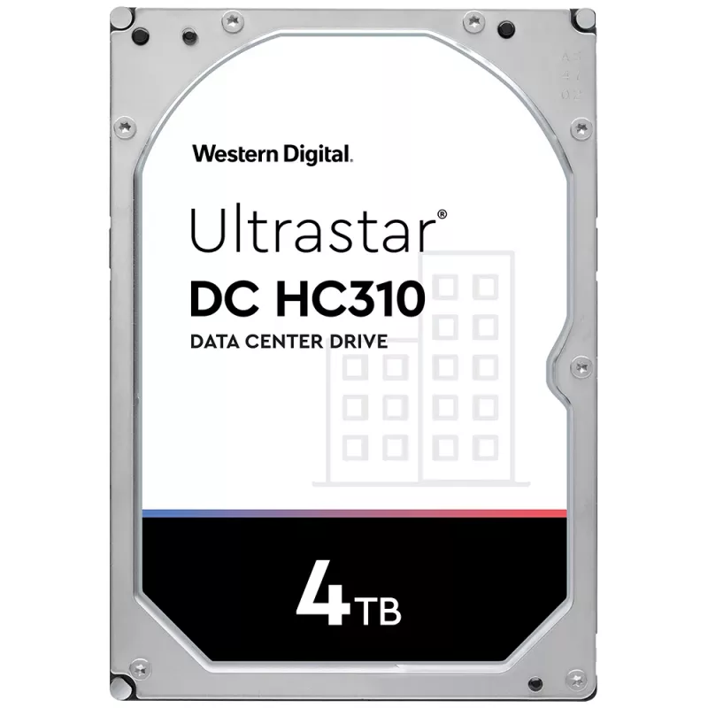 Western Digital Ultrastar DC HC310 4 TB 3,5 SATA III 7200 RPM 256 MB pevný disk, HUS726T4TALE6L4