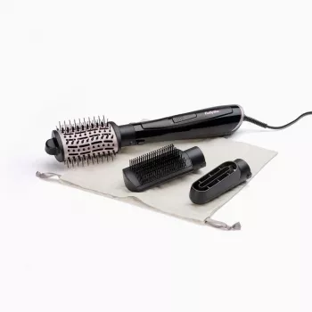 Teplovzdušná kefa BABYLISS Style Smooth 1000 Airflow AS128E, 1000 W, čierna, 3 kefy, iónová technológia, nastaviteľný termostat