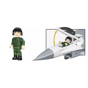 Stavebnica Cobi F-16C Fighting Falcon – 463 dielov, modelová stavebnica v mierke