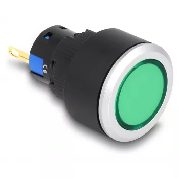 Priemyselné LED strojové svietidlo DELOCK 22055 – 1 lampa, AC 250 V/5 A, IP40/IP65, Ø 2,5 cm, V 42 mm