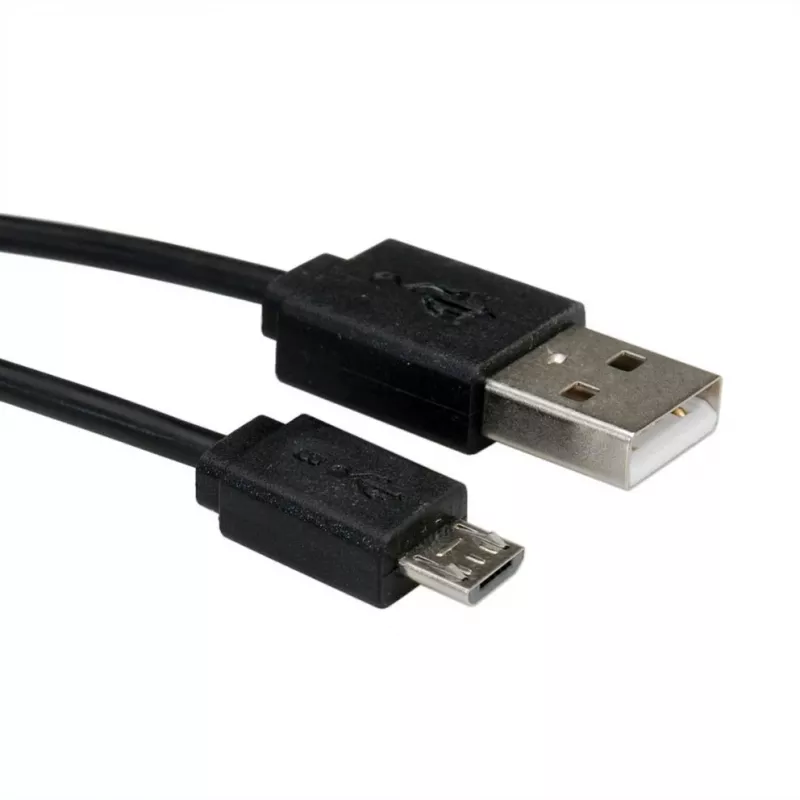 ROLINE USB 2.0 špirálový kábel - A - Micro B - ST/ST 1,0 m - tienený - USB 2.0 Type Micro B - 1 mm - špirálový kábel (11.02.8317)
