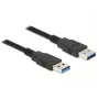 USB kábel DeLOCK 85064 USB 3.2 Gen 1 5 m čierny