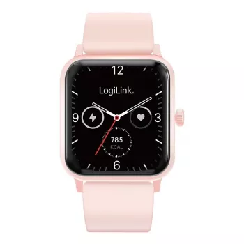 Smartwatch LCD, BT5.2 IP68, ružové
