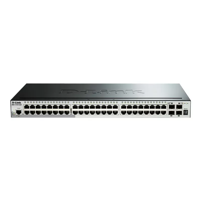 D-Link 52-portový Gigabit Stackable Smart Managed Switch vrátane 4 x 10G SFP+