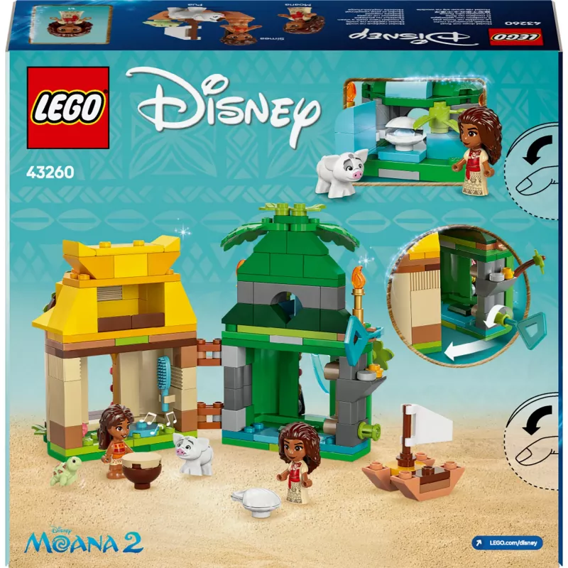 LEGO DISNEY 43260 Moana a zábava na ostrove