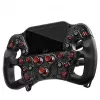 Volant Asetek Invicta 4,3-palcový LCD USB-C Red on Black Edition