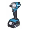 Makita DTD156RTJ akumulátorový rázový uťahovač 2500 RPM zelený