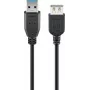 Goobay USB predlžovací kábel USB 3.0 m čierny - USB 3.0 konektor samec Type-A > USB-3 (74149)
