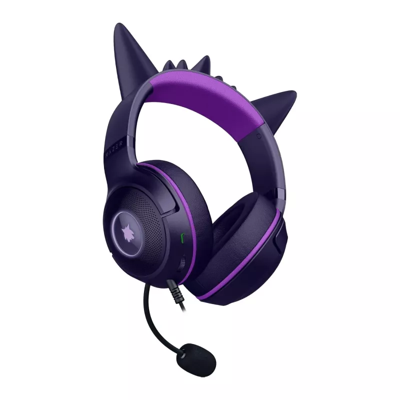 Razer Kraken Kitty V2 - Pokemon Gengar Ed. headset káblový čelenkový herný USB Type-A ružový