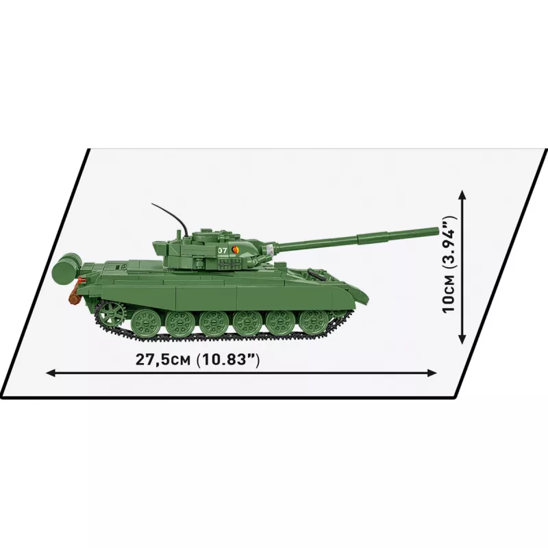 Stavebnica COBI T-72 východné Nemecko/Sovietsky 680 dielov