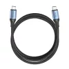 Vention USB 2.0 5A 240W 1,5m ČIERNY USB-C na C kábel
