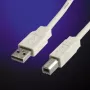 USB 2.0 kábel A - B M/M 3 m ROLINE 11.99.8831 VALUE