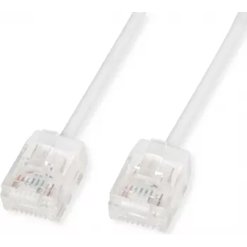 ROLINE UTP patch kábel Cat.6A ultra krátky RJ45 biely 2m - sieťový - UTP (21.15.4472)