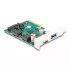 DeLOCK PCI Express x4 karta 1 x USB Type-C 1 x USB Type-A 10 Gbit/s