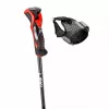 Bežecké palice Leki 3D AIRFOIL čierna/červená 120 cm
