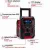 Prenosné rádio EINHELL TE-CR 18 Li DAB+ FM Bluetooth USB, na batérie (kompatibilné s TE-CR 18 Li)