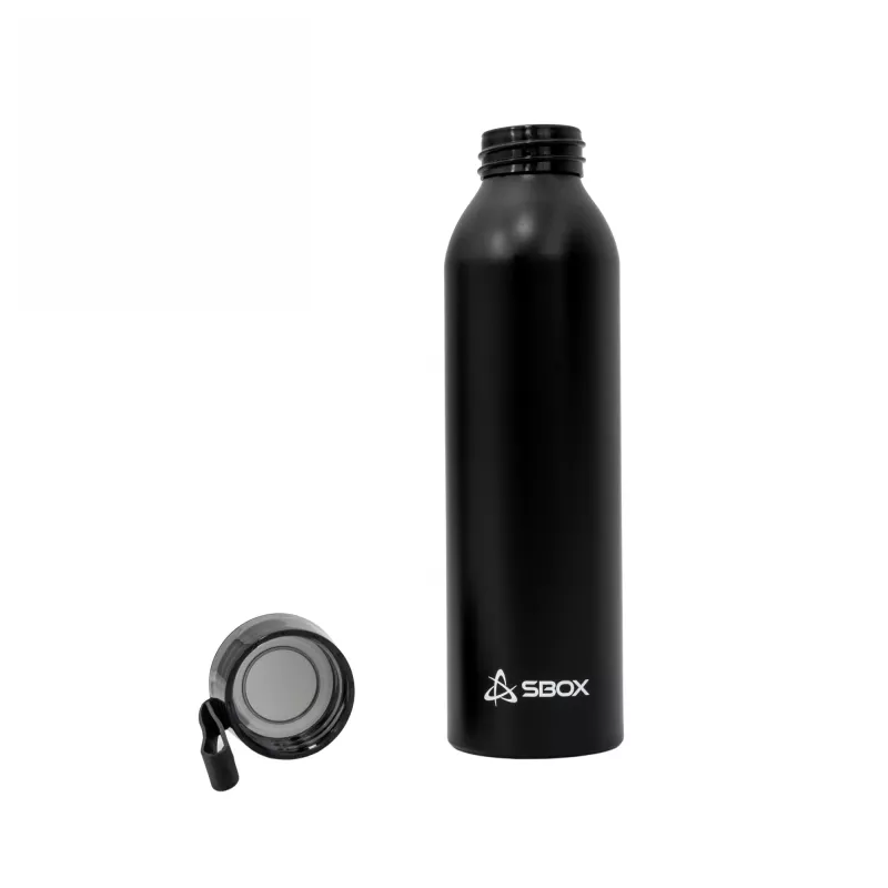 Športová fľaša na pitie SBOX WB-650 650 ml, čierna