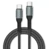USB kábel Qoltec 52358 1,5 m USB-C čierny USB 2.0 0,48 Gbit/s