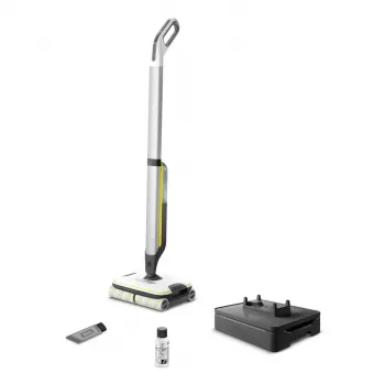 Kärcher FC 7 CORDLESS elektrická metla akumulátorová mokrá bez vrecka čierna, biela, žltá 2,85 Ah