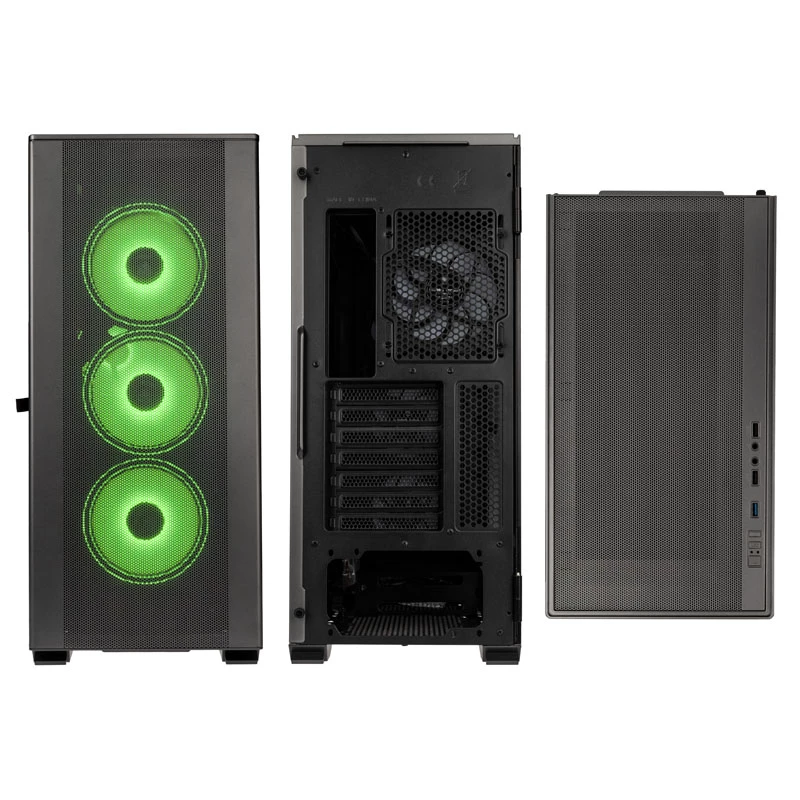 Kolink Stronghold Prism Midi Tower sivá