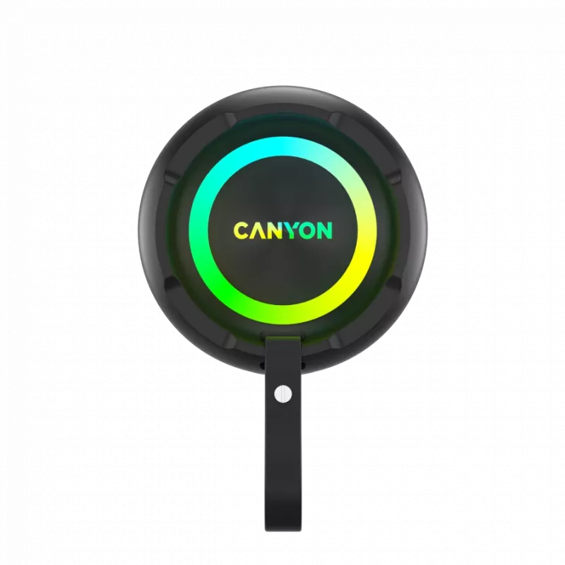 Prenosný reproduktor CANYON OnMove 11 IPX6 TWS 20W EQ RGB čierny