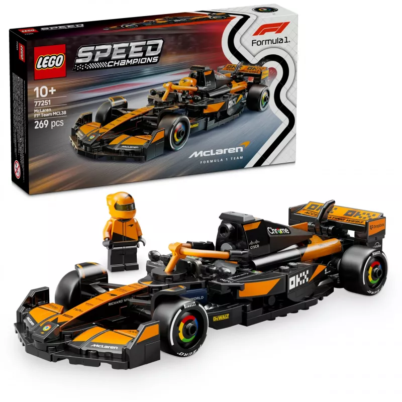 LEGO SPEED CHAMPIONS 77251 McLaren F1 Team MCL38 pretekárske auto