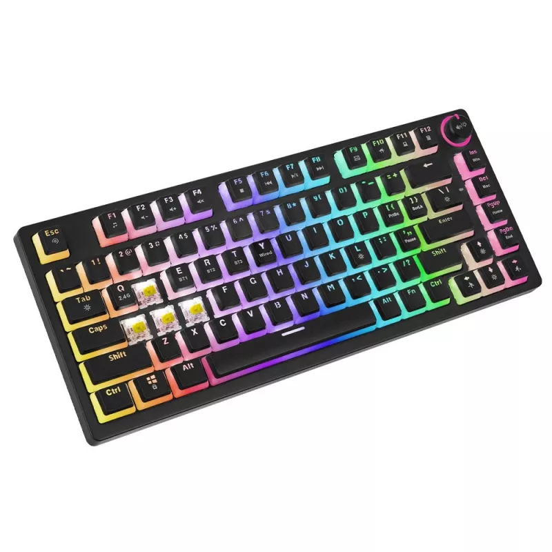 Savio SAVGK-PHENIX YELLOW PUDDING žltá USB klávesnica