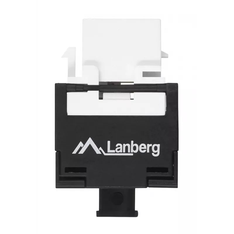 Lanberg Keystone bezskrutkový modul RJ45->LSA 180° UTP Cat.5e (KSU5-2000)