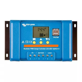 Solárny regulátor Victron Energy BlueSolar PWM-LCD&USB 12/24V 30A