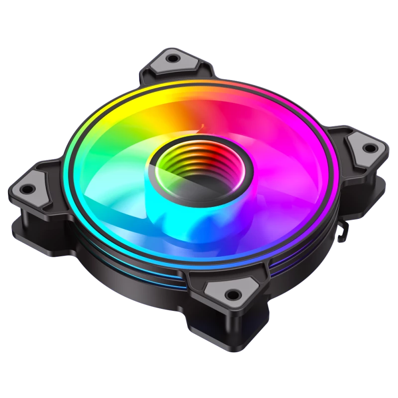 Gamemax | skriňový ventilátor | DUAL RING INFINITY | čierny